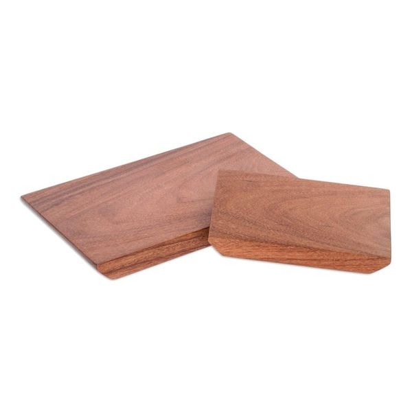 Alternate image for Handmade Wood Charcuterie Serving Boards Pair Artful Table
