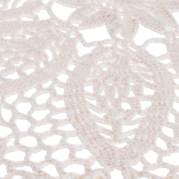 Alternate image for Ivory Hand-Crocheted Table Accent Floral Star