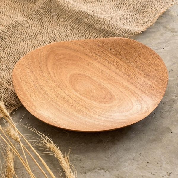 Alternate image for Handmade Wood Serving Platter Beautiful Repast