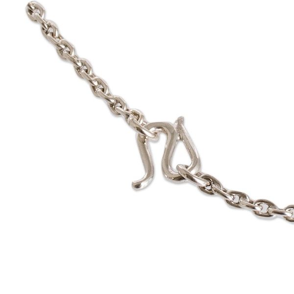 Alternate image for Sterling Silver Necklace with Coffe Branch Pendant Coffee Fragment