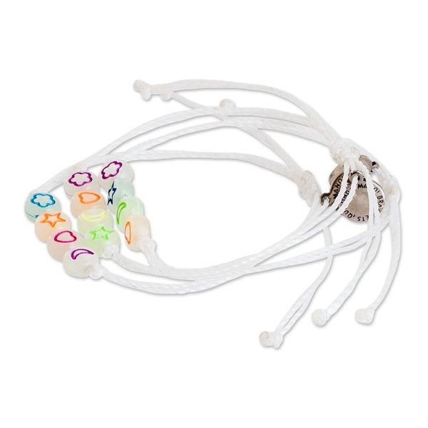 Alternate image for Set of 3 Handcrafted Beaded Pendant Bracelets from Guatemala Radiant Friendship