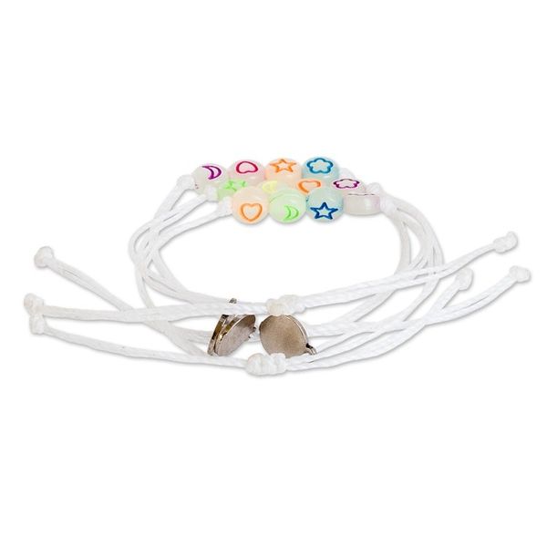 Alternate image for Set of 3 Handcrafted Beaded Pendant Bracelets from Guatemala Radiant Friendship