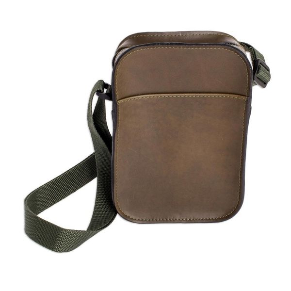 Alternate image for Green Unisex Shoulder Bag Salvadoran Olive