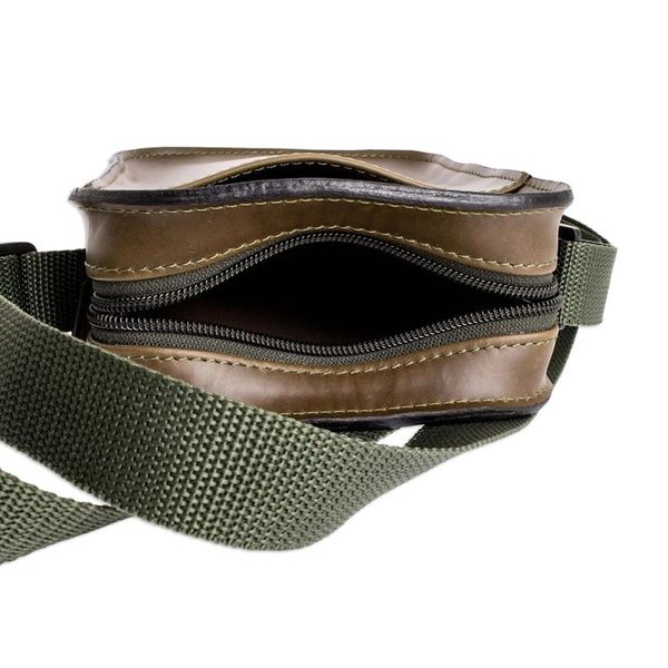 Alternate image for Green Unisex Shoulder Bag Salvadoran Olive