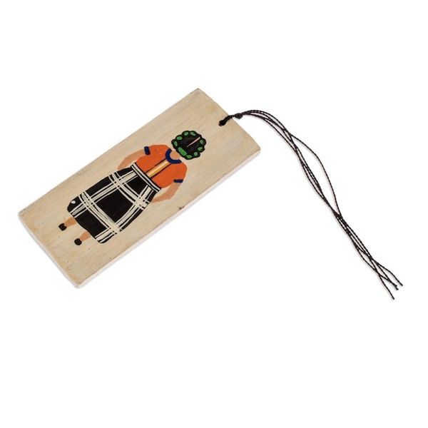 Alternate image for Artisan Crafted Wood Bookmark Patzunera