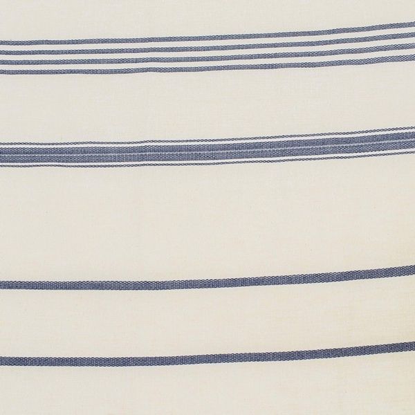 Alternate image for Cotton Beach Towel with Indigo Stripes Sweet Relaxation in Warm White