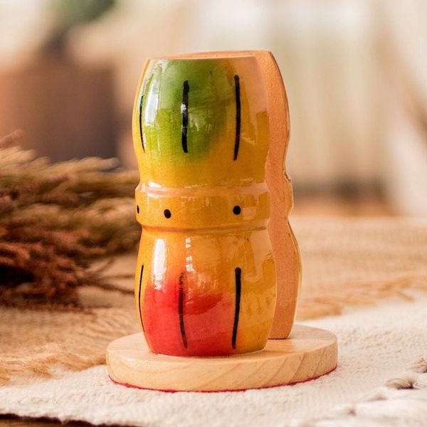 Alternate image for Sugarcane Napkin Holder from Guatemala Sugarcane