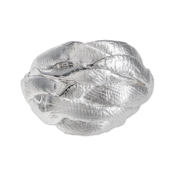 Alternate image for Textured Sterling Silver Cocktail Ring from Costa Rica Textured Braids
