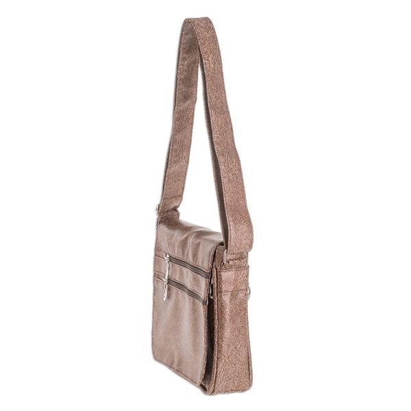 Alternate image for Synthetic Leather Messenger Bag in Mahogany from Costa Rica Mahogany Explorer