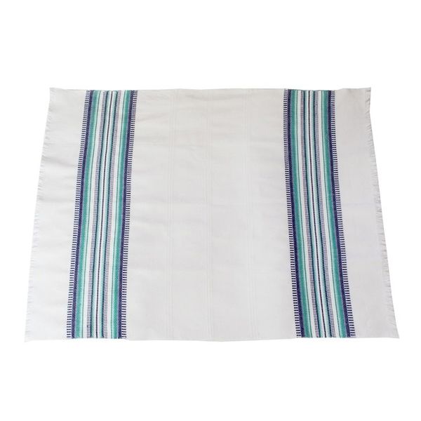Alternate image for Set of 3 Handwoven Guatemalan Cotton Dish Towels Berry Colors