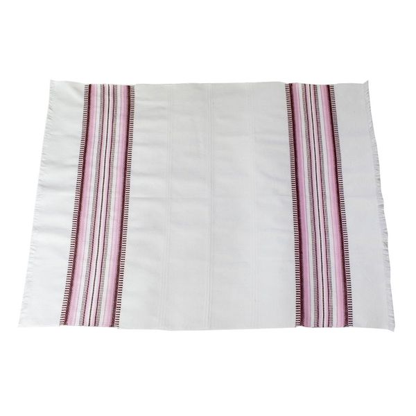 Alternate image for Set of 3 Handwoven Guatemalan Cotton Dish Towels Warm Colors