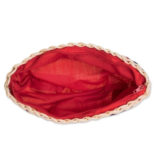 Alternate image for Eco Friendly Handwoven Clutch in Buff from Guatemala Harmony of Color in Buff