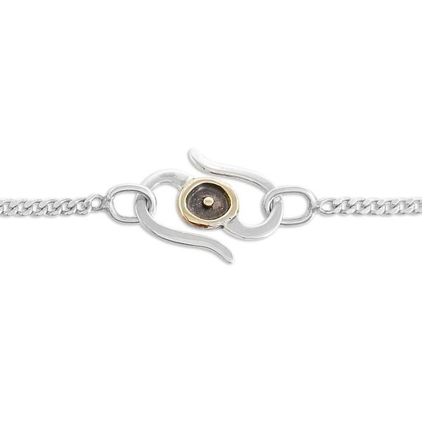 Alternate image for Nahual Sterling Silver and Bronze Pendant Necklace Tijax Liberation