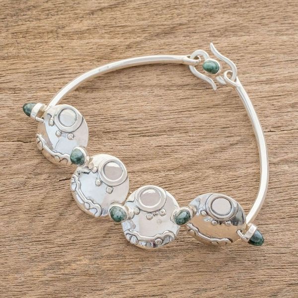 Alternate image for Nahual Jade Pendant Bracelet from Guatemala Destiny Nahual