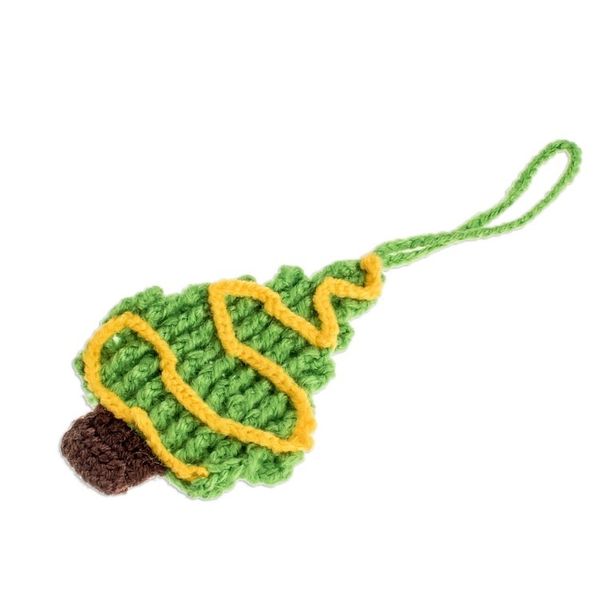 Alternate image for Hand-Crocheted Christmas Tree Ornaments Set of 4 Evening Prayers
