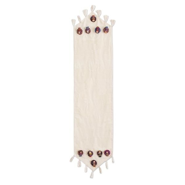 Alternate image for Tasseled Worry Doll Motif Table Runner Ixmucans Gift