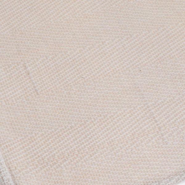 Alternate image for Handwoven Cotton Ruana in Eggshell from El Salvador Tradition of Love in Eggshell