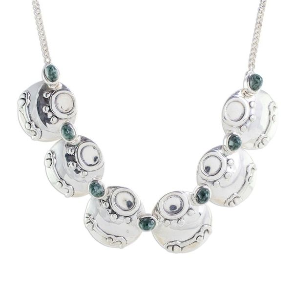 Alternate image for Nahual Jade Pendant Necklace from Guatemala Destiny Nahual
