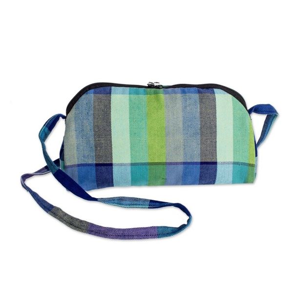 Alternate image for Colorful Cotton Baguette from Guatemala 6 in. Countryside Stripes