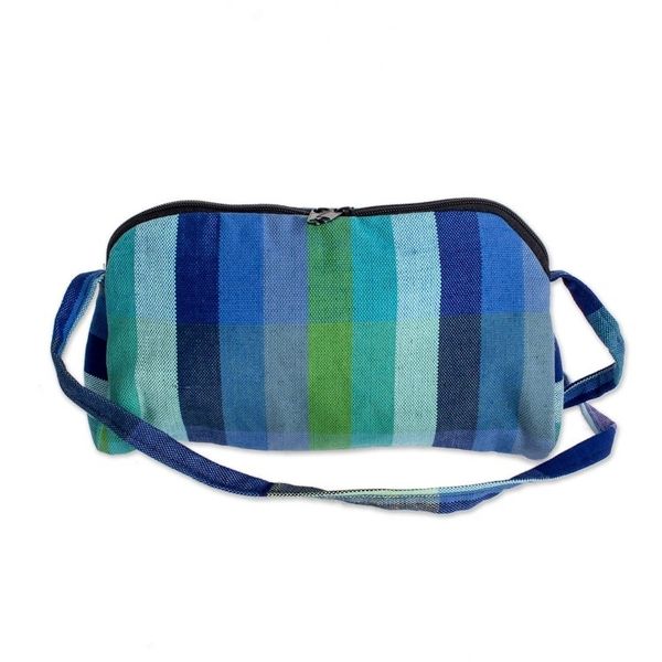Alternate image for Colorful Cotton Baguette from Guatemala 6 in. Countryside Stripes