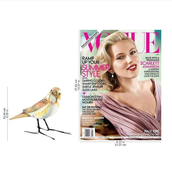 Alternate image for Guatemala Handcrafted Ceramic Rustic Bunting Bird Figurine Rustic Bunting