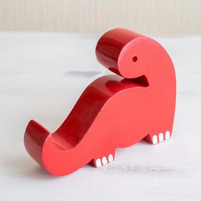Main image for Red Dinosaur Shaped Phone Holder Dino in Red