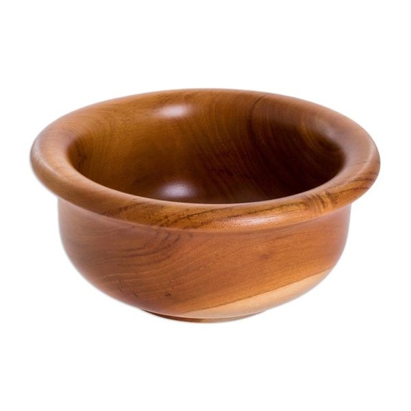 Alternate image for Hand Crafted Wood Serving Bowl Natures Glory