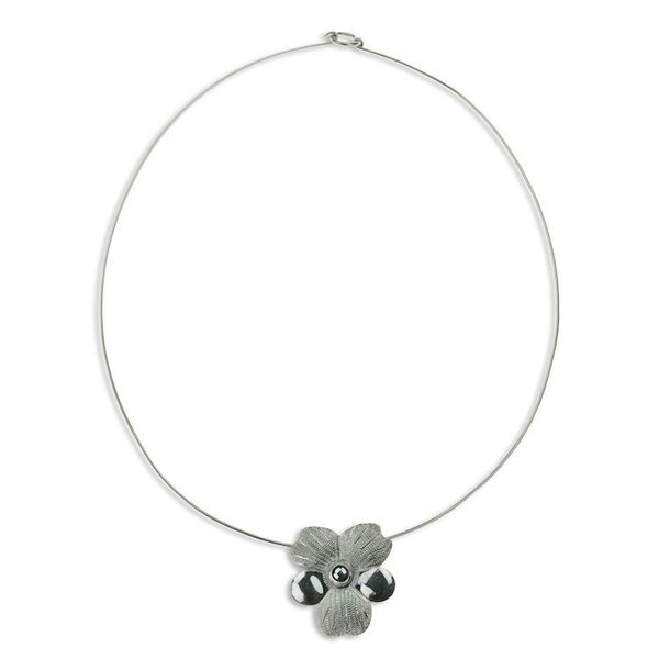 Alternate image for Sterling silver flower choker Solola Bouquet