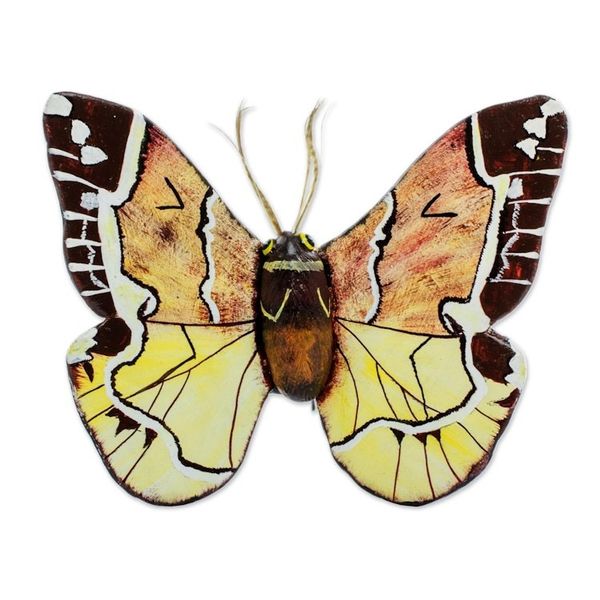 Alternate image for Hand Crafted Ceramic False Sphinx Moth Sculpture False Sphinx Moth