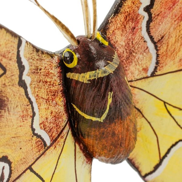 Alternate image for Hand Crafted Ceramic False Sphinx Moth Sculpture False Sphinx Moth
