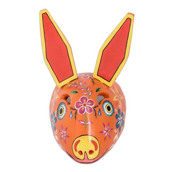 Alternate image for Guatemala Rabbit Folk Dance Mask Dancing Rabbit