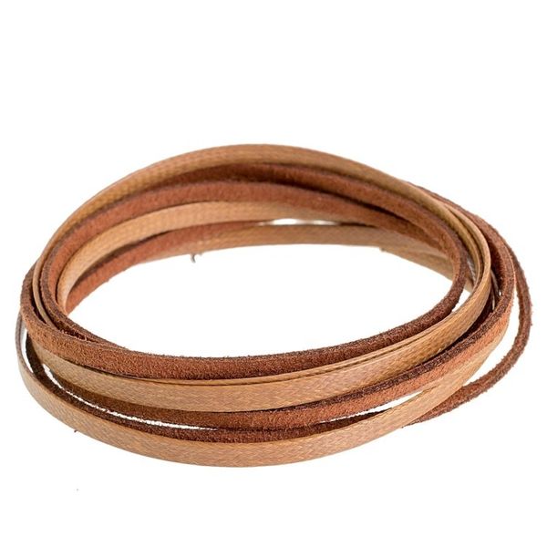 Alternate image for Brown Faux Leather Cord Bracelet from Guatemala Sepia Strands