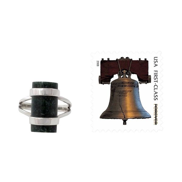 Alternate image for Artisan Crafted Sterling Silver and Jade Cocktail Ring Sweet Maya
