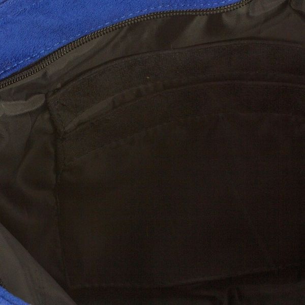 Alternate image for Faux Suede Messenger Bag in Sapphire from Costa Rica Traveling the World