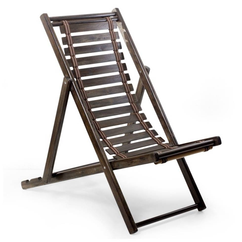 Laurel Wood Adjustable Folding Lounge Chair small 'Relax'