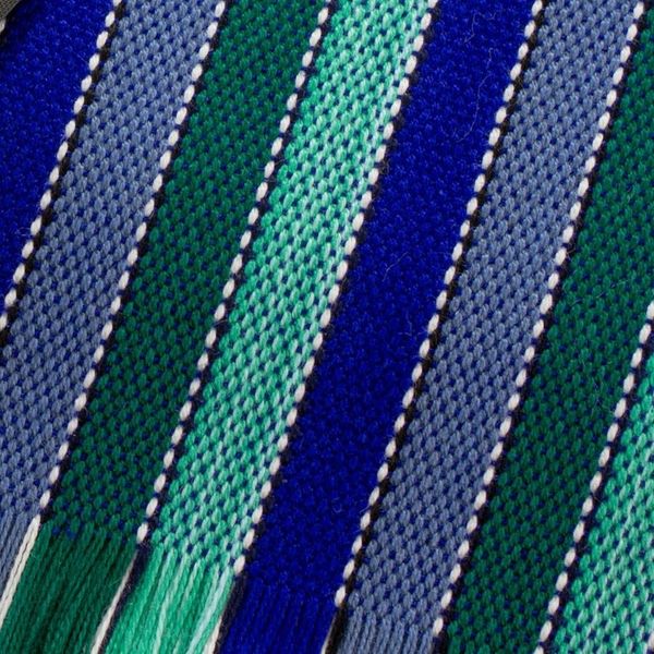 Alternate image for Set of 6 Cotton Placemats and Napkins in Blue from Guatemala Colors of the Sea