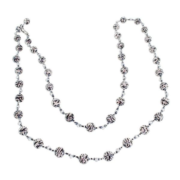 Alternate image for Handcrafted Glass Beaded Garland from Guatemala Brilliant Night