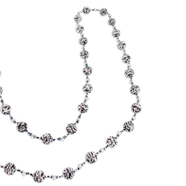Alternate image for Handcrafted Glass Beaded Garland from Guatemala Brilliant Night