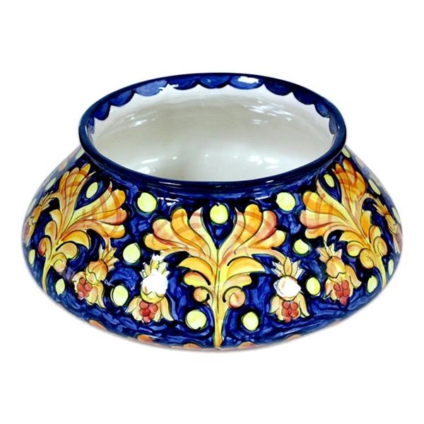 Alternate image for Ceramic flower pot Golden Splendor