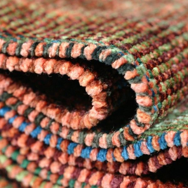 Alternate image for Artisan Crafted Rayon Chenille Scarf from Central America Autumn Breeze