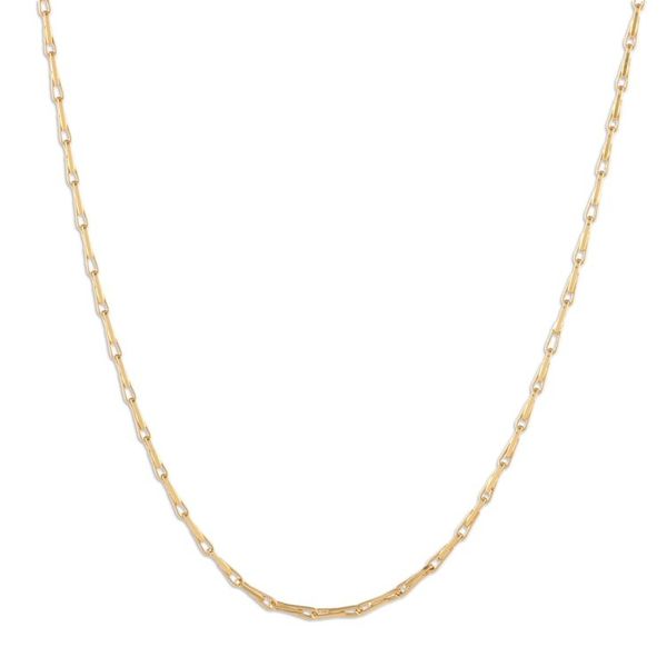 Alternate image for High-Polished 22k Gold-Plated Paperclip Chain Necklace Clip Caprice