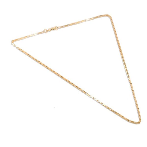 Alternate image for High-Polished 22k Gold-Plated Venetian Chain Necklace Venetian Caprice