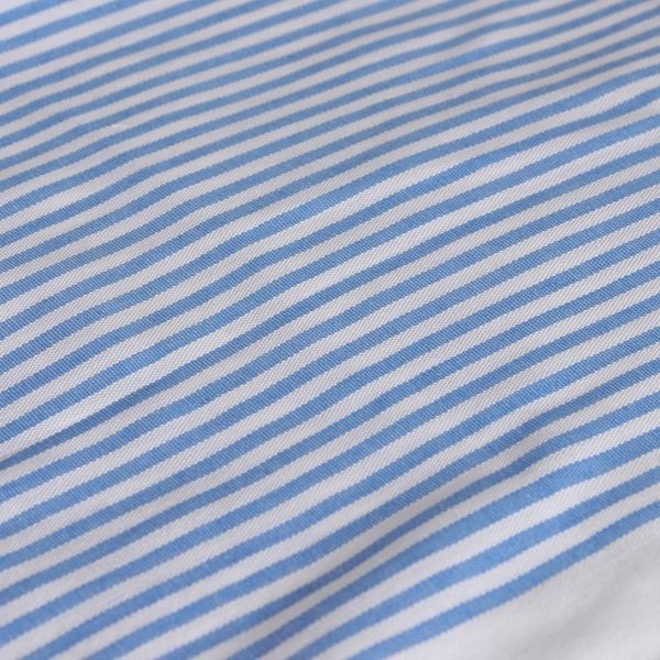 Alternate image for Set of 2 Handwoven Black and Blue Striped Cotton Dish Towels Serene Taste
