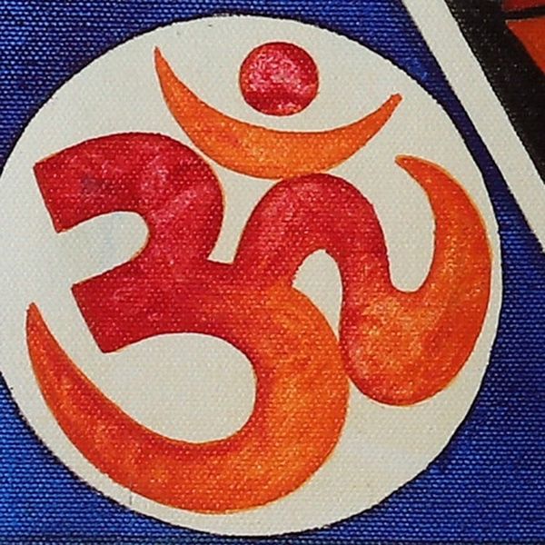 Alternate image for Signed Expressionist Traditional Acrylic Mahakali Painting Mahakali