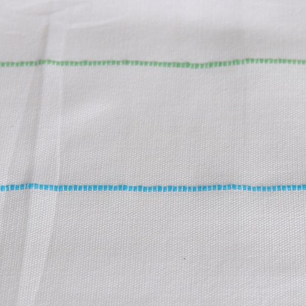Alternate image for Set of 4 Handwoven Rainbow Striped Cotton Napkins Rainbow Meals