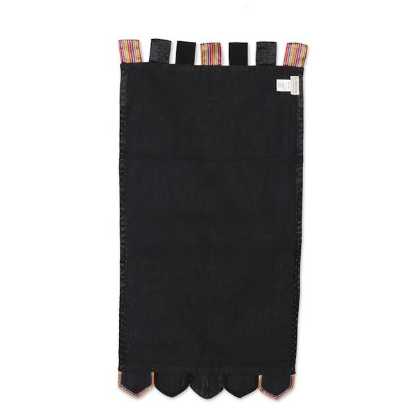 Alternate image for Handmade Embroidered Cotton Floral Wall Hanging from India Crimson Spring