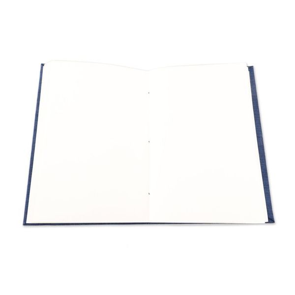 Alternate image for Blue Cotton Journal with Handmade Paper Handcrafted in India Chic Blue
