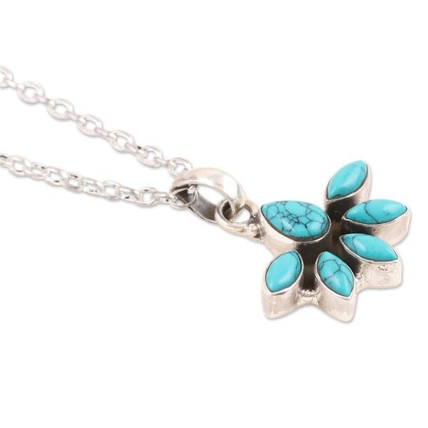 Alternate image for Sterling Silver Pendant Necklace from India Luminosity Crown