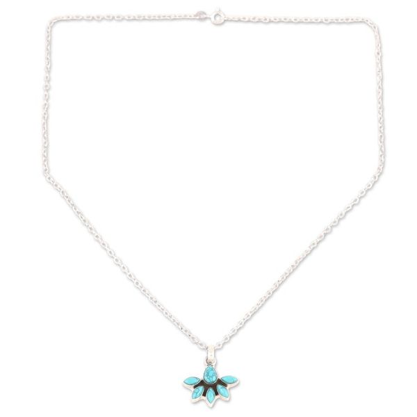 Alternate image for Sterling Silver Pendant Necklace from India Luminosity Crown