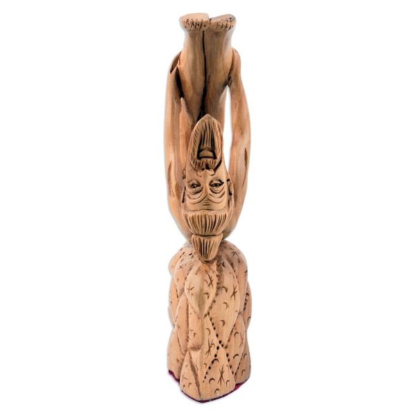 Alternate image for Artisan Crafted Yogi Sculpture Dhanurashana